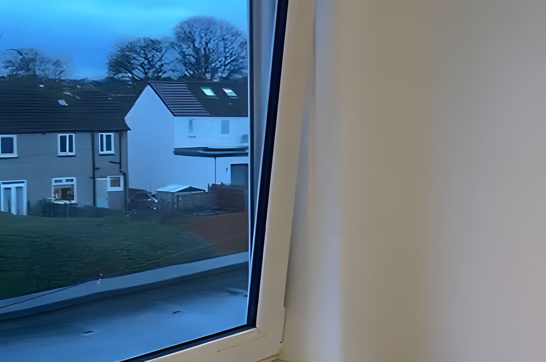 Finished room with the new window